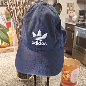 Adidas Dark Blue Trefoil Cap